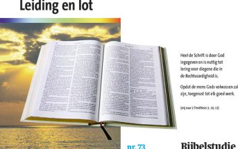 73. Leiding en lot Leiding en lot