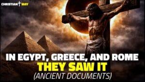 Het werd donker bij de kruisiging